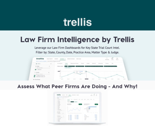 Visibility Into the Strategy & Supporting Documents of Major US Law Firms